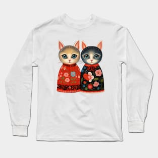 Whimsical Cast Portrait Long Sleeve T-Shirt